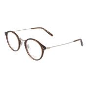 Oliver Peoples Klassiska runda metallbågeglasögon Brown, Unisex