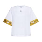 Dolce & Gabbana Stiliga T-shirts och Polos White, Dam