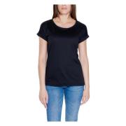 Vila Pure Noos Dam T-Shirt Vår/Sommar Black, Dam