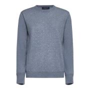 Fabiana Filippi Elegant Sweaters Kollektion Gray, Dam