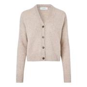 Lisa Yang Marionette Cashmere Cardigan Beige Beige, Dam