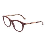 Dior Montaigne41 Runda Acetatglasögon Red, Unisex