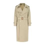 Maison Margiela Cappuccino Trench Coat Beige, Dam