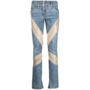 Dolce & Gabbana Pre-owned Pre-owned Bomull jeans Blue, Dam