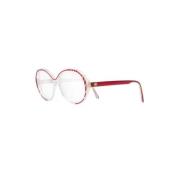 Balenciaga Vintage Pre-owned Acetat solglasgon Red, Dam