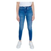 Calvin Klein Jeans Skinny Jeans Höst/Vinter Kollektion Blue, Dam