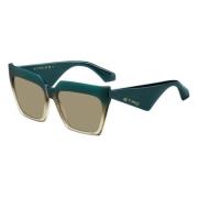 Etro Stiliga solglasögon för kvinnor Green, Dam