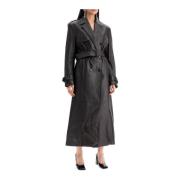 Alessandra Rich Trench Coats Brown, Dam