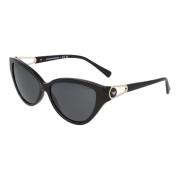 Emporio Armani Cat Eye Solglasögon EA 4192 Black, Dam