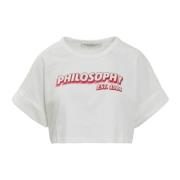 Philosophy di Lorenzo Serafini Kortärmad T-shirt White, Dam