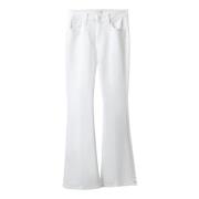 Mother Lyxiga Weekender Jeans White, Dam
