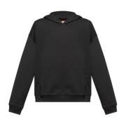 Diesel Sweatshirt `S-Boxt-Hood-Bleach` Black, Herr