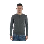 Daniele Alessandrini Skalbaggar Sweater Pullover Gray, Herr