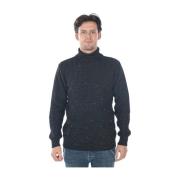 Daniele Alessandrini Stilren Sweater Pullover Black, Herr