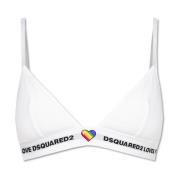 Dsquared2 Bh med logotyp White, Dam