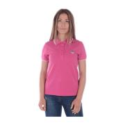 Kenzo Stilfull Polo T-shirt för kvinnor Pink, Dam