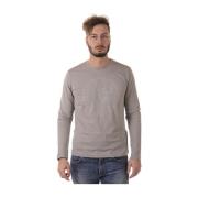 Versace Jeans Couture Mysig Stickad Pullover Gray, Herr