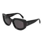 Celine Cat Eye Solglasögon Black, Unisex