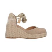 Castañer Jute Kilklack Sandaler Beige, Dam