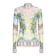 Casablanca Elegant Top Multicolor, Dam