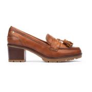 Pikolinos Bekväma klackloafers Brown, Dam