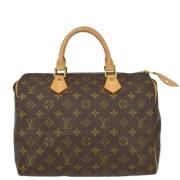 Louis Vuitton Vintage Pre-owned Canvas louis-vuitton-vskor Brown, Dam