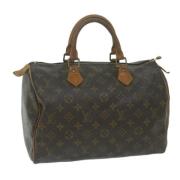 Louis Vuitton Vintage Pre-owned Canvas louis-vuitton-vskor Brown, Dam