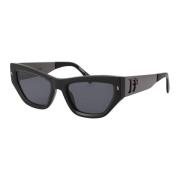 Dsquared2 Stiliga Solglasögon D2 0033/S Black, Dam