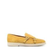 Santoni Monkskor med gummisula Yellow, Dam