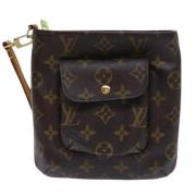 Louis Vuitton Vintage Pre-owned Canvas kuvertvskor Brown, Dam