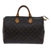 Louis Vuitton Vintage Pre-owned Canvas louis-vuitton-vskor Brown, Dam