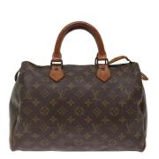 Louis Vuitton Vintage Pre-owned Canvas louis-vuitton-vskor Brown, Dam