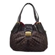 Louis Vuitton Vintage Pre-owned Canvas louis-vuitton-vskor Brown, Dam