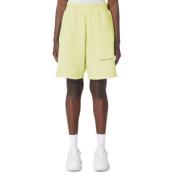 Hinnominate Bomull Bermuda Shorts med Logo Print Yellow, Dam