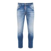 Dsquared2 Skater Fit Jeans Blue, Herr