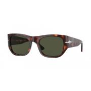 Persol Stiliga solglasögon i klassisk design Brown, Unisex