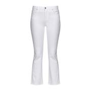 Pinko Stiliga Jeans för Kvinnor White, Dam
