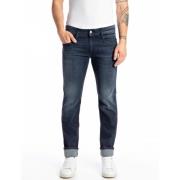 Replay Regular Anbass Comfort Jeans Blue, Herr