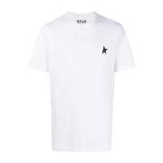 Golden Goose Vita T-shirts och Polos One Star White, Herr