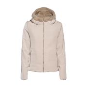 Ciesse Piumini Vändbar Eco-Pälsjacka Alba Beige, Dam