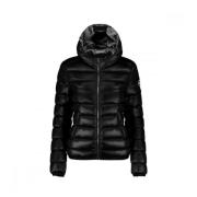 Colmar Kort Quiltad Vattenavvisande Vinterjacka Black, Dam