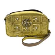 Gucci Vintage Pre-owned Laeder shoppers Yellow, Dam