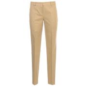 Michael Kors Klassiska beige chinos i slim fit Beige, Dam