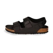 Birkenstock Milano Sandal Black, Herr