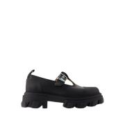 Ganni Loafers Black, Dam