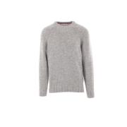 Brunello Cucinelli Grå Cashmere Alpacka Tröja Gray, Herr