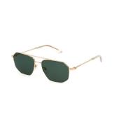 Police Rose Gold Green Solglasögon Spln39 Yellow, Unisex