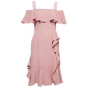 Alexander McQueen Pre-owned Pre-owned Silke klnningar Pink, Dam