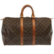 Louis Vuitton Vintage Pre-owned Canvas resvskor Brown, Dam