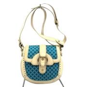 Celine Vintage Pre-owned Canvas celine-vskor Blue, Dam